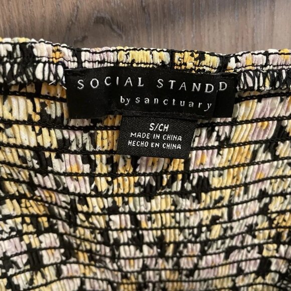 SOCIAL STANDARD BY SANCTUARY Cottage Prairie Sundress Floral Tiered Midi… - Picture 6 of 9